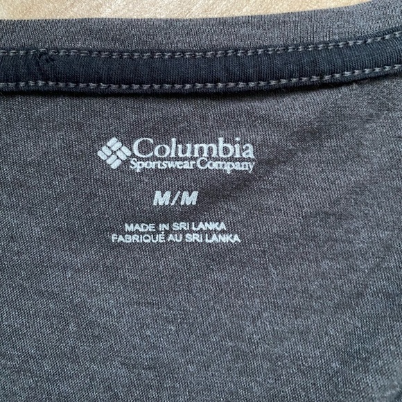 COLUMBIA Camp Stamp 3/4 Sleeve Tee Shirt - Picture 6 of 7